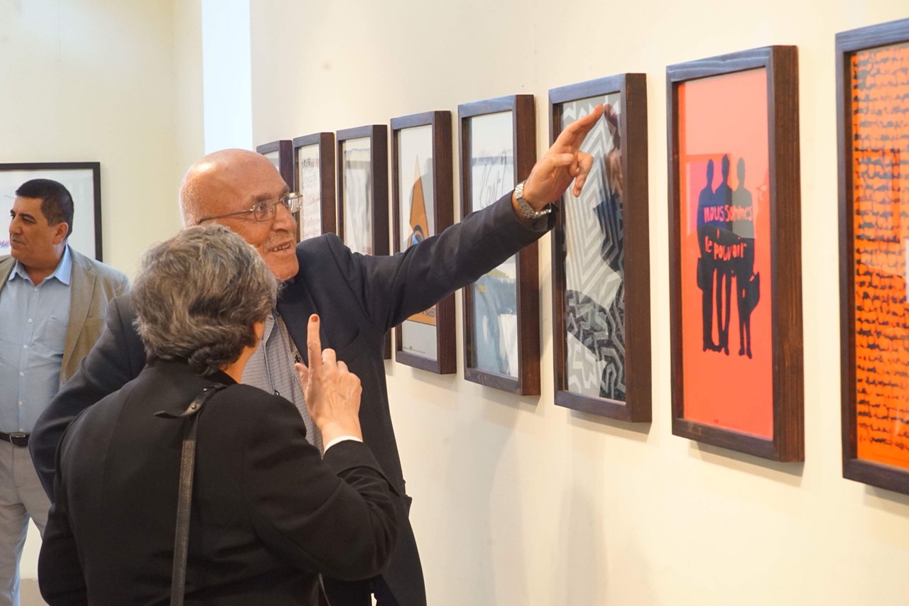 مدينة السليمانية تحتضن اول معرض للفن المعاصر – تصوير: ابراهيم فتاح